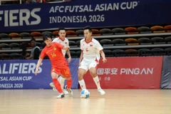Le Vietnam écrase la Chine 7-2 lors des éliminatoires de l'AFC Futsal 2026. Photo : VFF