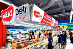 L'espace viande MEATDeli est spacieux et lumineux avec une variété de choix pour la famille. Photo : TN