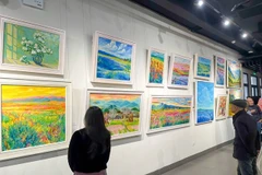 L’exposition d’art célèbre le Têt du Cheval dans le vieux quartier de Hanoi.