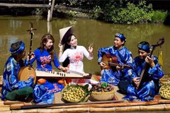 Une représentation du don ca tài tu (chant des amateurs du Sud). Photo: moitruongdulich.vn