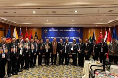 Délégation vietnamienne à la VECONAC 24. Photo : hoiccbvietnam.vn