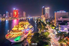 Une marina sur la rivière Hàn dans le centre de la ville de Dà Nang. Photo: thuonghieucongluan.com.vn