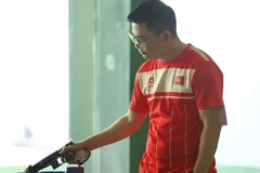 Le tireur Hà Minh Thành et ses coéquipiers remportent la deuxième médaille d’argent pour le Vietnam aux Championnats d’Asie de tir 2026. Photo : thethaovanhoa.vn