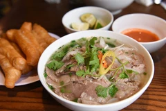 Le pho, un des plats réputés de Hanoi. Photo : TITC