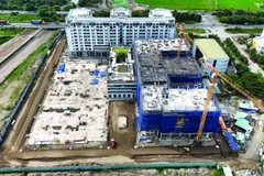 Projet de logements sociaux pour les travailleurs à Hô Chi Minh-Ville. Photo : baodautu.vn