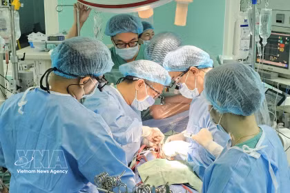 L'Hôpital central de Hue réalise la 20e intervention de greffe de cœur. Photo d'illustration: VNA