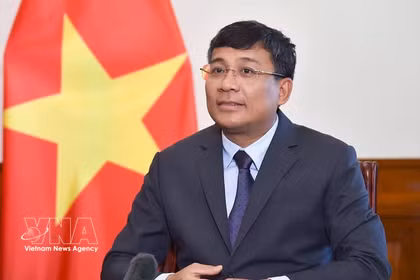 Le vice-ministre permanent des Affaires étrangères du Vietnam, Nguyen Minh Vu. Photo: VNA