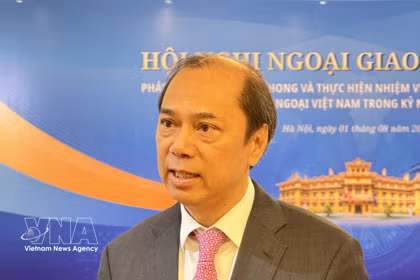 L'ambassadeur du Vietnam aux États-Unis, Nguyen Quoc Dung. Photo: VNA