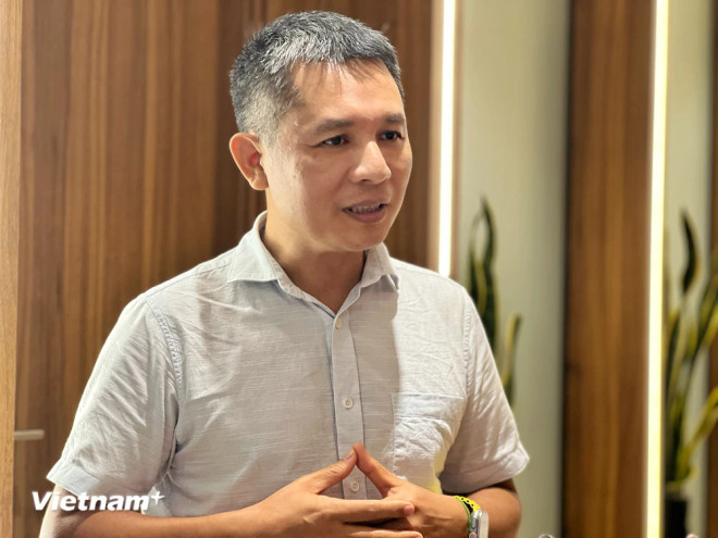 Directeur général d'Oxalis Adventure, Nguyen Chau A. Photo: VietnamPlus 1712781247_61_Xuc-tien-du-lich-Viet-Nam-2024-Dung-dien-anh.jpg