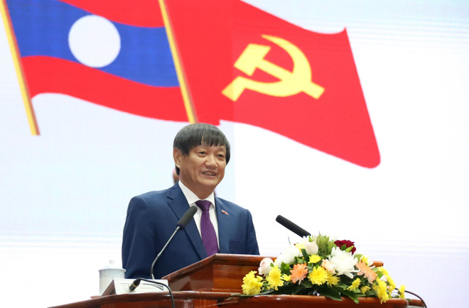 L'ambassadeur du Vietnam au Laos Nguyen Ba Hung. Photo: VNA vna_potal_chien_thang_dien_bien_phu_la_soi_chi_do_xuyen_suot_trong_tien_trinh_phat_trien_cua_quan_he_hai_nuoc_viet_nam_-_lao__7367591.jpg