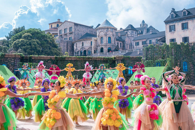 Spectacle "Fairy Blossom" à Ba Na Hills. Photo: Comité d'organisation 33.jpg