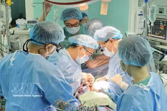 L'Hôpital central de Hue réalise la 20e intervention de greffe de cœur. Photo d'illustration: VNA