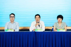 Lê Quang Tu Do, directeur de l’Autorité de la radiodiffusion et de l’information électronique, s'exprime lors du lancement du programme le 10 septembre. Photo: VNA