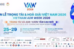 La "Semaine vietnamienne du règlement alternatif des litiges" (VAW 2026) se déroulera simultanément à Hanoï et à Hô Chi Minh-Ville du 25 au 29 mai. Photo: comité d'organisation