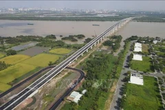 Le pont Nhon Trach relie Hô Chi Minh-Ville à Dông Nai. Photo: VNA