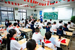 La résolution 71 devrait constituer une avancée majeure en matière d'éducation et de formation. Photo : Vietnam+ 