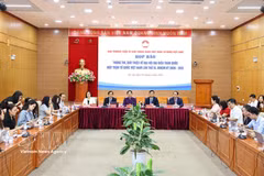 Conférence de presse sur le 11e Congrès national du Front de la Patrie du Vietnam. Photo: VNA