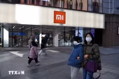 Un magasin de Xiaomi à Pékin, en Chine, le 15 janvier 2021. Photo : AFP/VNA