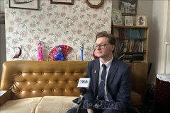 Kyril Whittaker, chercheur en histoire politique vietnamienne et membre du Parti communiste de Grande-Bretagne. Photo: VNA