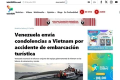 Le message du ministre vénézuélien des Affaires étrangères est publié sur TeleSUR. 