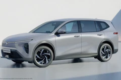 Le nouveau monospace électrique à sept places, le Limo Green. 