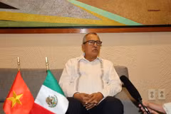 Le député Pedro Vazquez, président de la Commission des Affaires étrangères de la Chambre des députés du Mexique. Photo: VNA