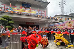 Cérémonie d’inauguration de la pagode Dai An Tokyo. Photo: VNA