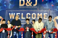 Cérémonie d'ouverture du salon Denimsandjeans Vietnam. Photo: VNA