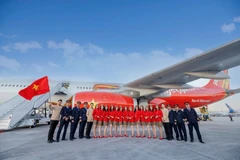 Un équipage de Vietjet. Photo: Vietjet