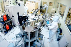 Laboratoire de recherche en nanotechnologies modernes de l'Université nationale de Ho Chi Minh-Ville. Photo : VNA 