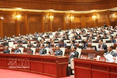 Première session de la 10e législature de l'Assemblée nationale du Laos. Photo : VNA