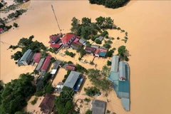 Des inondations dévastatrices font 577 maisons endommagées et 10 267 autres submergées. Photo: VNA