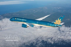 Un avion de VietnamAirlines. Photo: Vietnam+