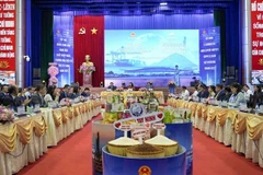 La conférence « Connecter la chaîne d'approvisionnement des biens d'import-export et du commerce électronique dans la province de Tay Ninh 2025 » se déroule le 6 septembre. Photo : thuonghieucongluan.com.v
