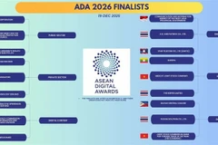 Liste des équipes qualifiées pour les finales régionales de l'ASEAN Digital Awards 2026. Photo : Comité d'organisation 