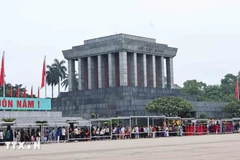 Le mausolée du Président Hô Chi Minh rouvrira ses portes au public à partir du 2 août 2025. Photo: VNA