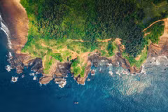 Falaises de l’île de Co To, province de Quang Ninh. Photo : Vietnam+