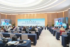 La présidente de l’Union des femmes du Vietnam, Nguyen Thi Tuyen, participe à la Réunion mondiale des dirigeants sur les femmes 2025 à Pékin. Photo: VNA