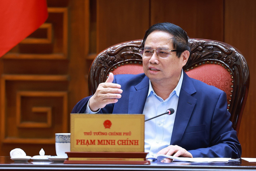 Le Premier ministre Pham Minh Chinh. Photo : VNA