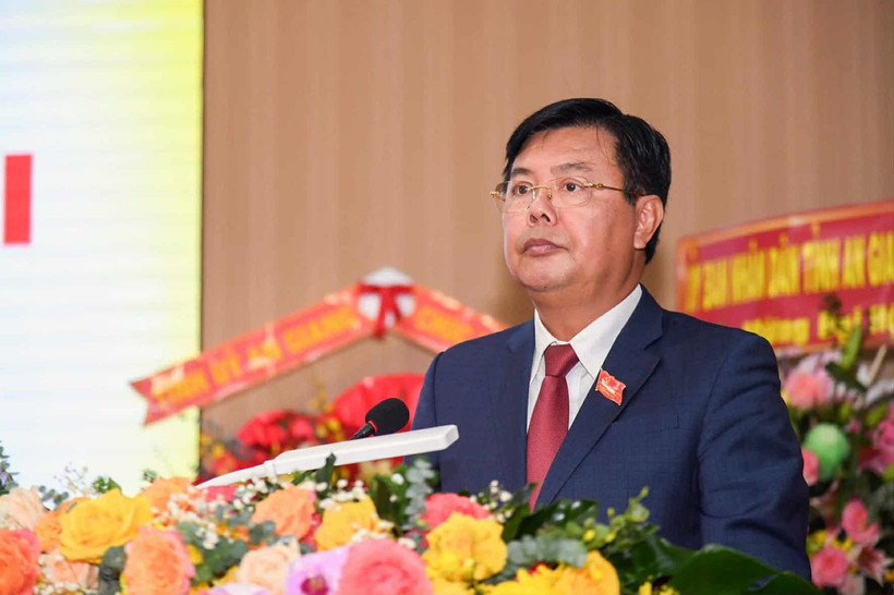 Nguyen Tien Hai, membre du Comité central du Parti, secrétaire du Comité provincial du Parti d'An Giang. Photo : VNA