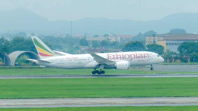 Ethiopian Airlines lance une ligne vers Hanoï. Photo : VNA