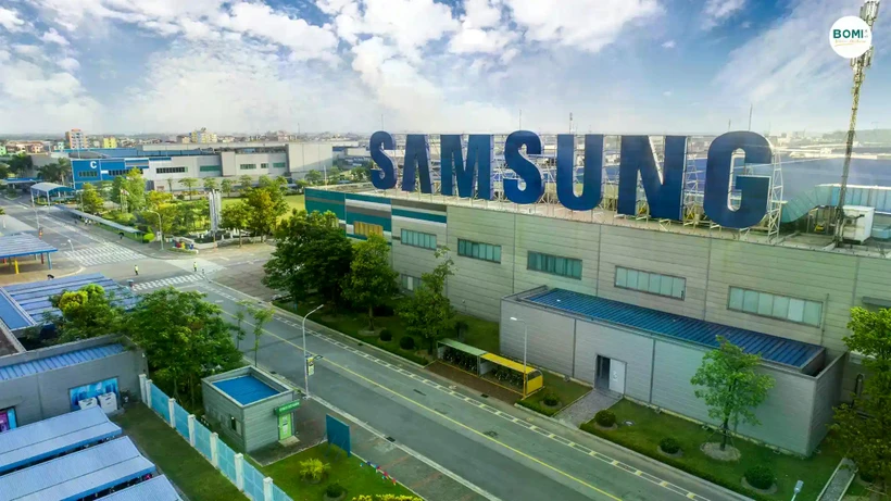 Groupe Samsung au Vietnam. Photo : internet 