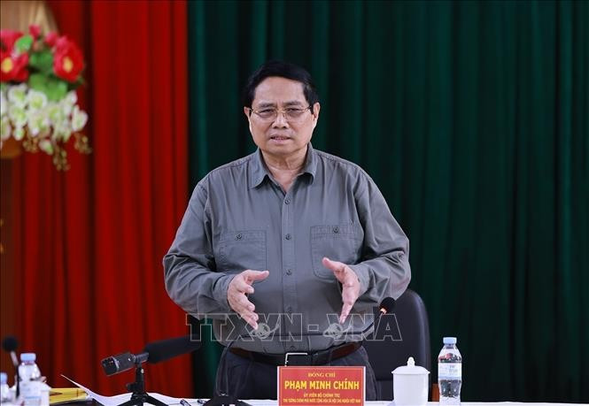 Le Premier ministre Pham Minh Chinh. Photo : VNA