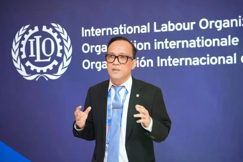 Le vice-ministre indonésien de la Main-d'œuvre, Immanuel Ebenezer Gerungan. Photo : VNA
