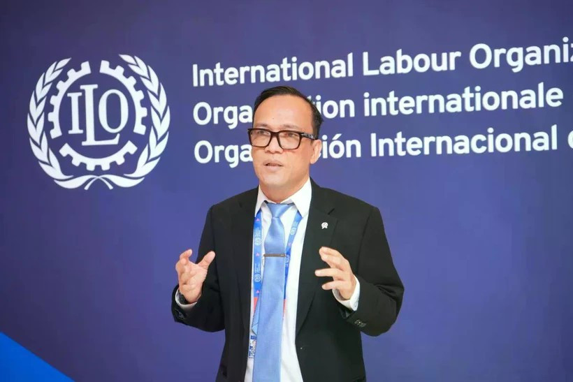 Le vice-ministre indonésien de la Main-d'œuvre, Immanuel Ebenezer Gerungan. Photo : VNA