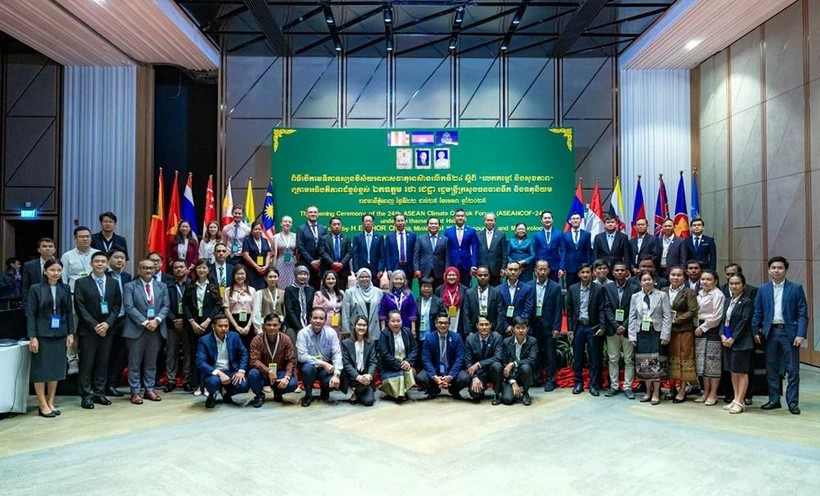 Des délégués participent au Forum de l'ASEAN sur les perspectives climatiques à Phnom Penh. (Photo : thestar.com.my)