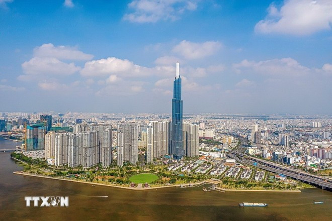 Un coin de Hô Chi Minh-Ville. Photo : VNA