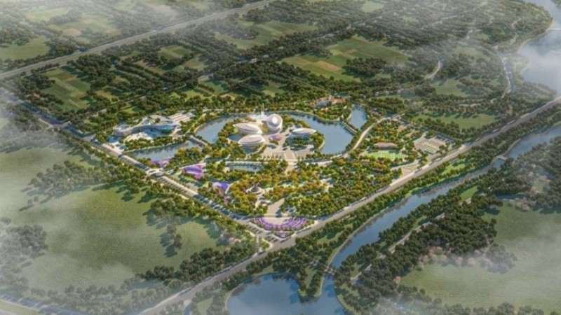 Un projet du parc et complexe sportif Me Linh.(Photo : nhandan.vn)