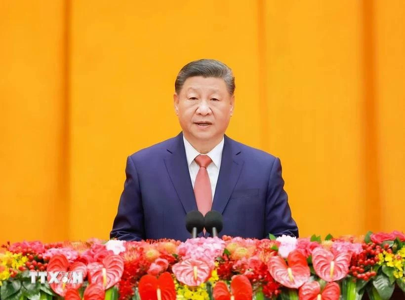 Le président chinois Xi Jinping. Photo : XINHUA/VNA 