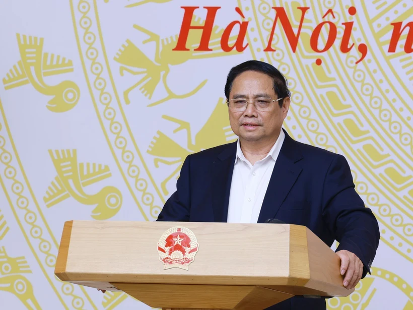 Le Premier ministre Pham Minh Chinh. Photo : VNA